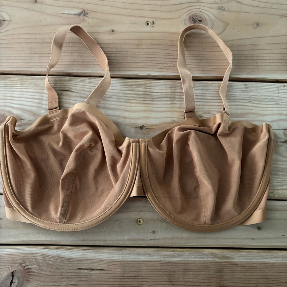 CUUP The Balconette Mesh Golden Bra